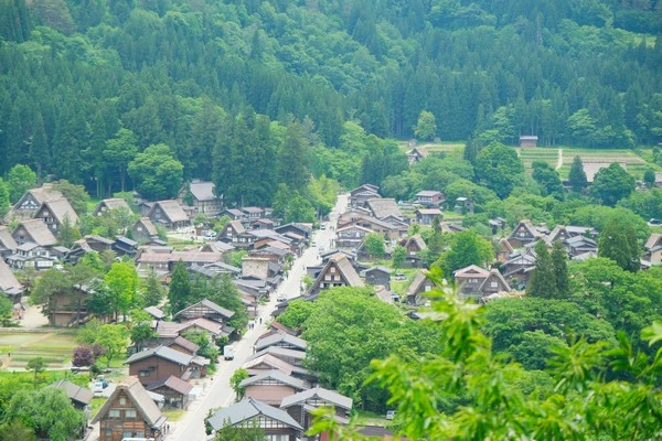 白川鄉合掌村-世界文化遺產-像極了薑餅屋