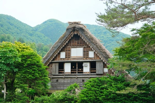 白川鄉合掌村-世界文化遺產-像極了薑餅屋